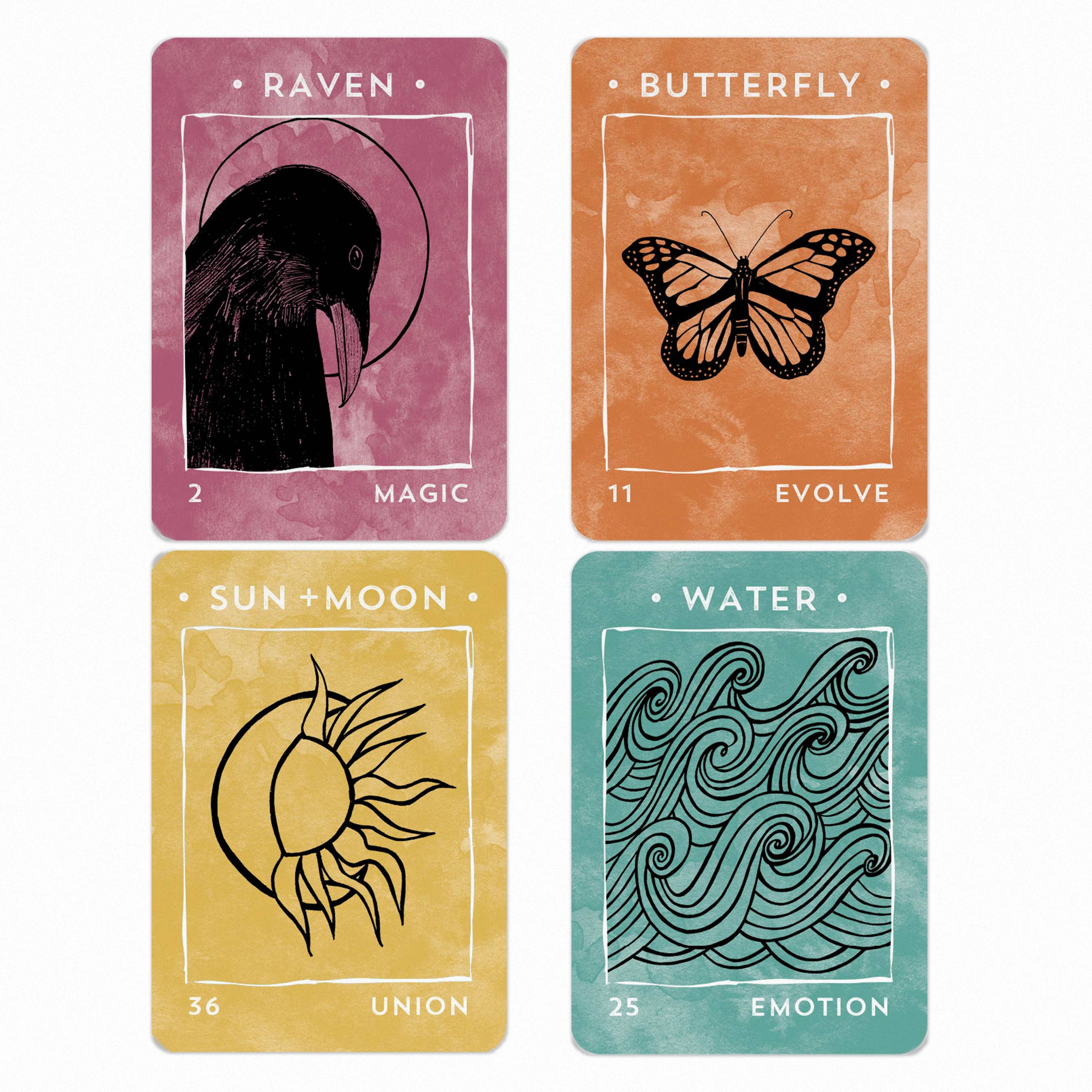 Nature Nurture Oracle: A 45-Card Deck for Growth & Healing by Marcella Kroll