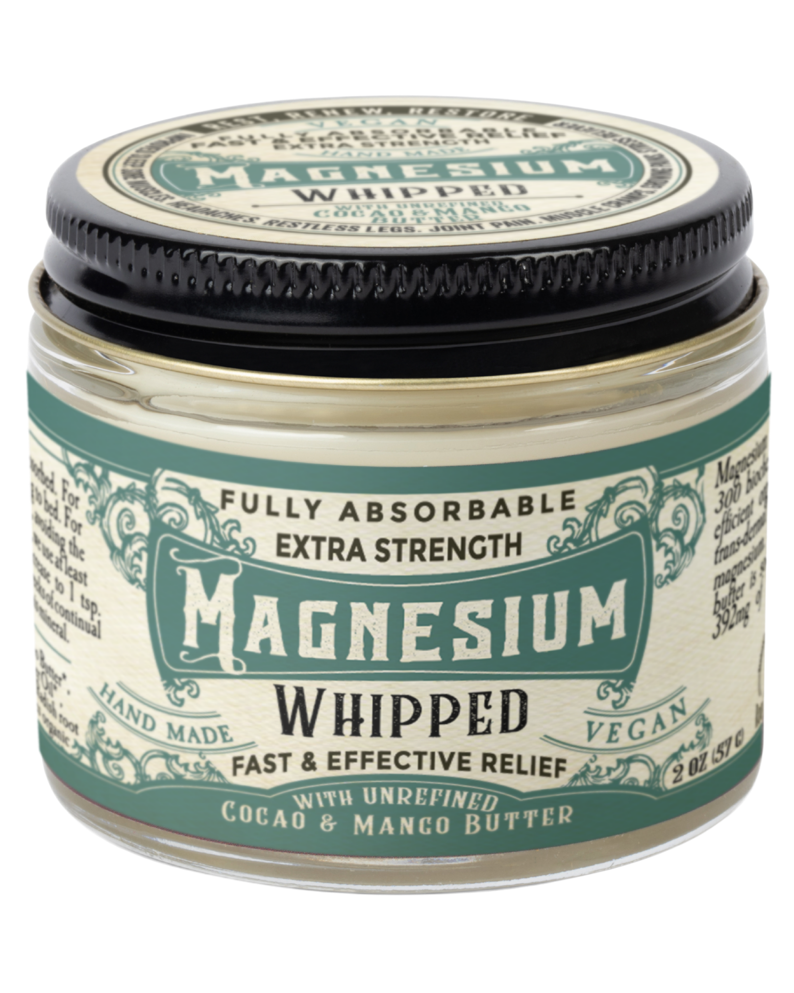 Magnesium Whipped By Roots and Leaves 2 oz