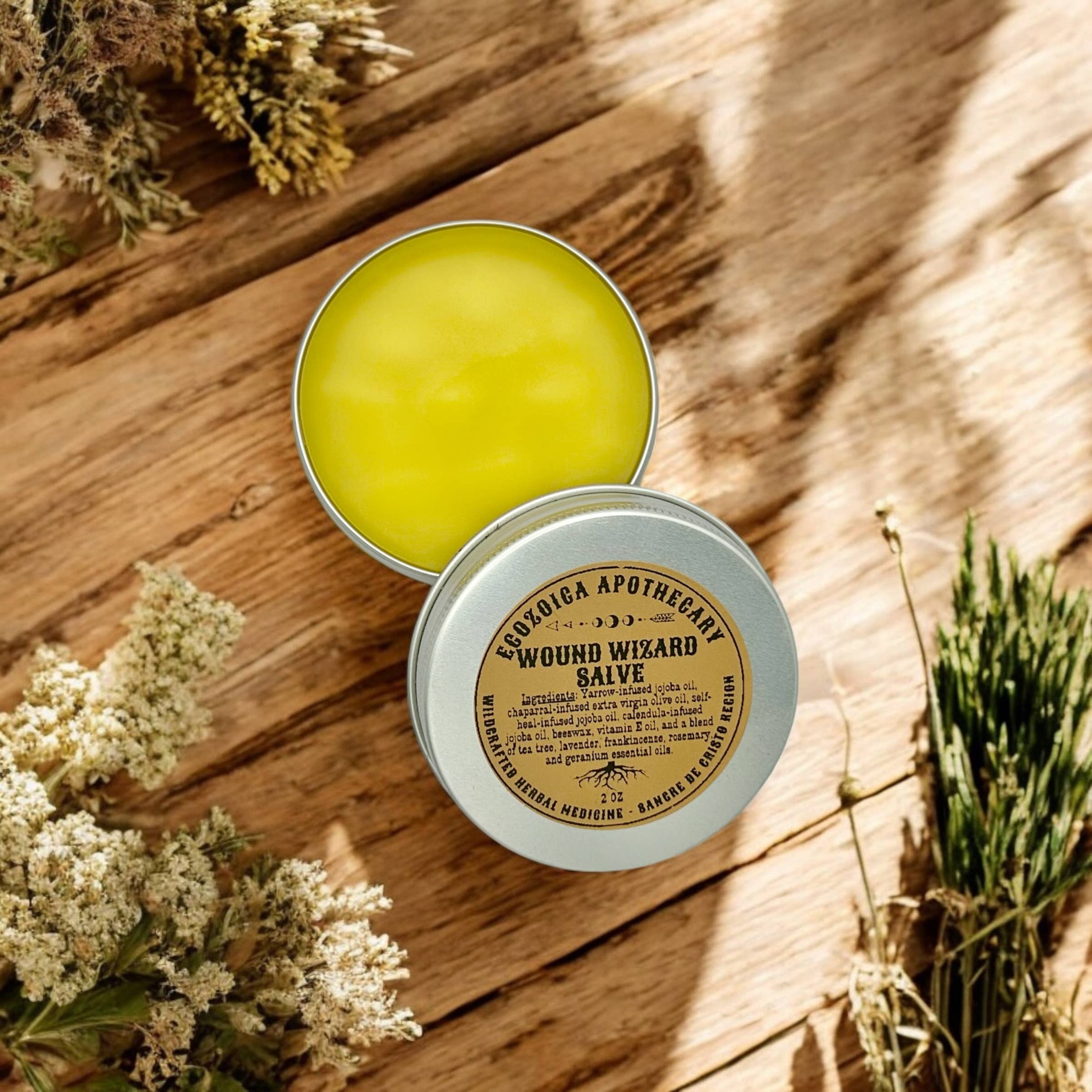 Field & Forest Fold Herbal First Aid Kit by Ecozoica Apothecary 1 kit, lots of benefits