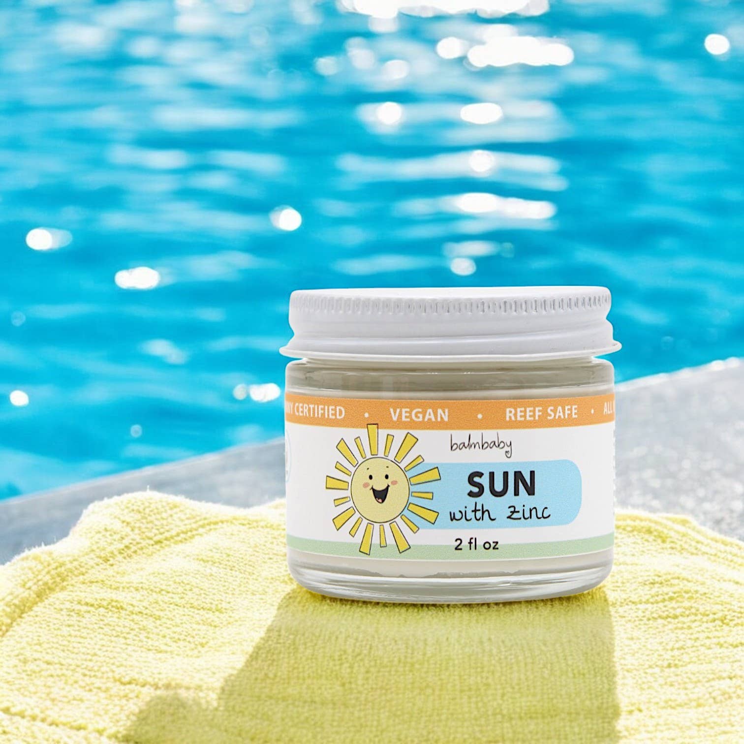Baby Friendly SUN! ALL Natural w/ Zinc  by Taylor's Naturals 2 oz