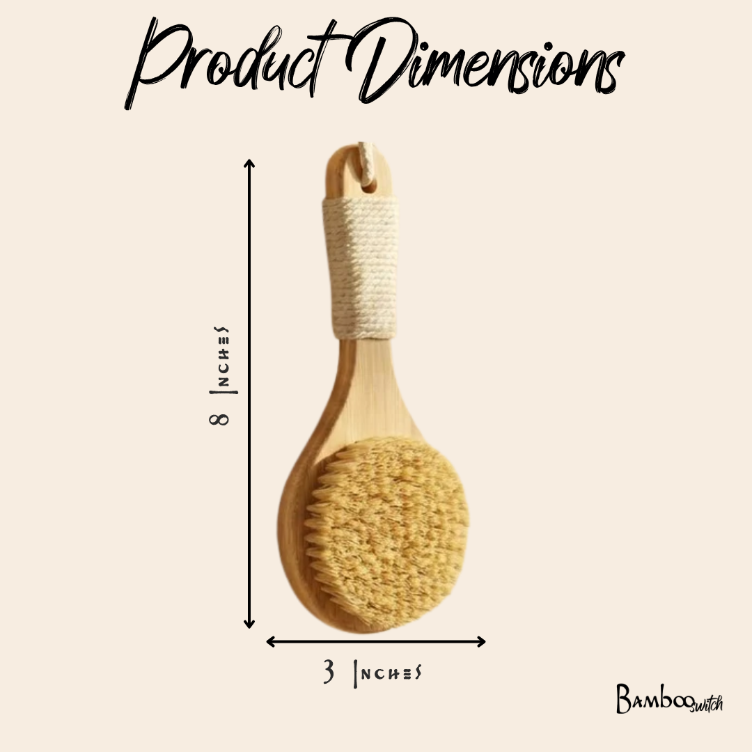 Bamboo Mini Dry Brush by Bamboo Switch