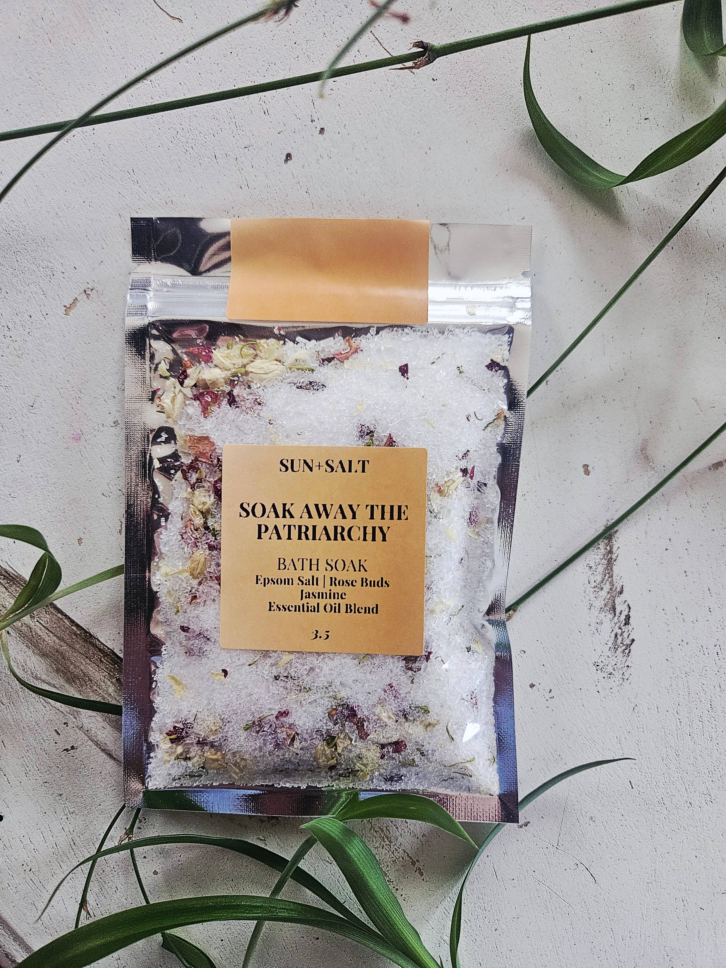 Soak Away The Patriarchy Bath Soak by Lux&Lou 3.5oz