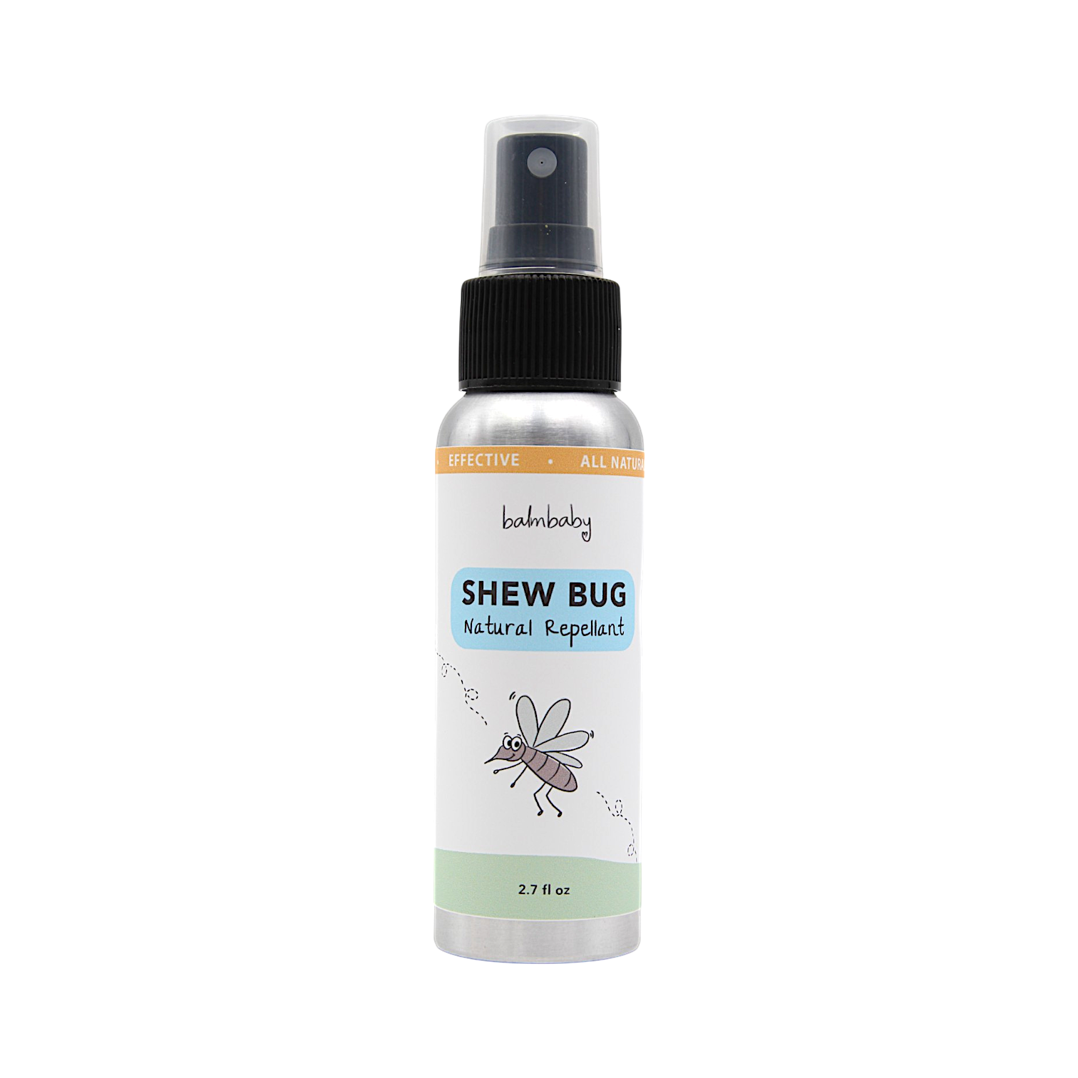 Baby Friendly Natural Bug Repellant Spray by Taylor's Naturals 2 fl oz