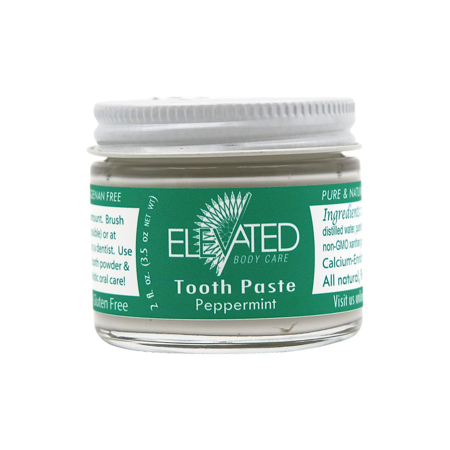 Natural Toothpaste - Fluoride FREE  by Taylor's Naturals 2 fl oz