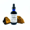 Chaga Mushroom Tincture by Rooted Earth Farm + Apothecary 2 fl oz