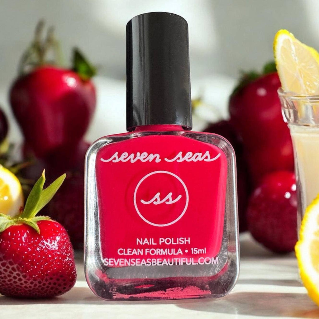 Non-Toxic Nail Polish (Fruit Punch) by Seven Seas
