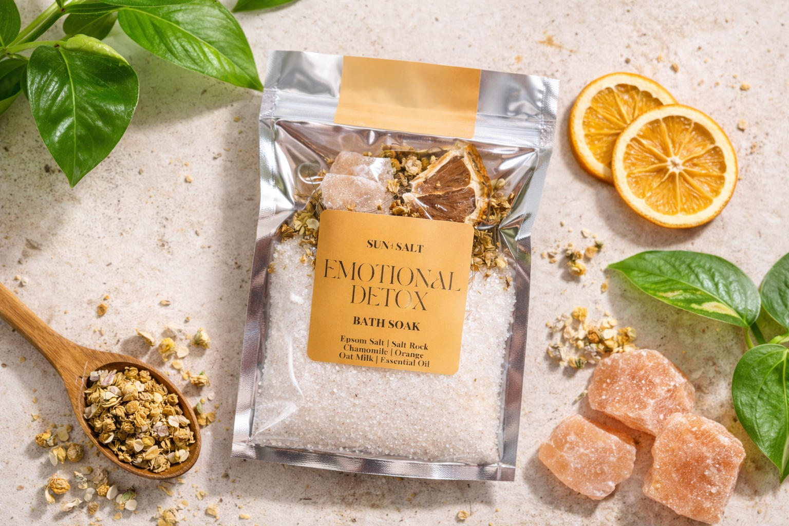 Emotional Detox Bath Soak by Lux&Lou 4oz