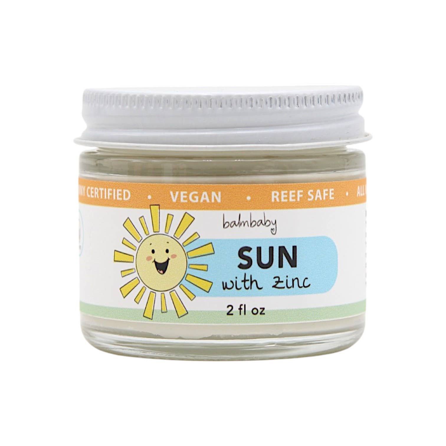 Baby Friendly SUN! ALL Natural w/ Zinc  by Taylor's Naturals 2 oz