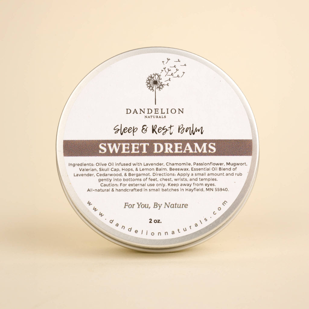 Sweet Dreams | Bedtime Salve by Dandelion Naturals 2oz