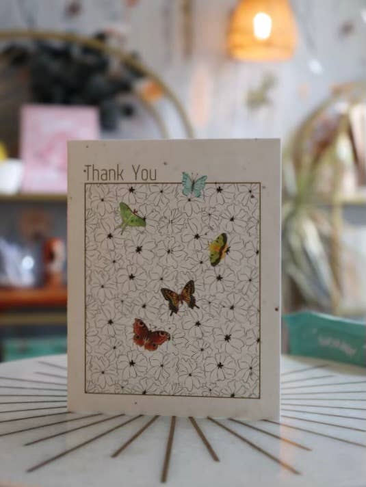 Plantable Thank You Card by The Raven’s Edge Studio 1 card