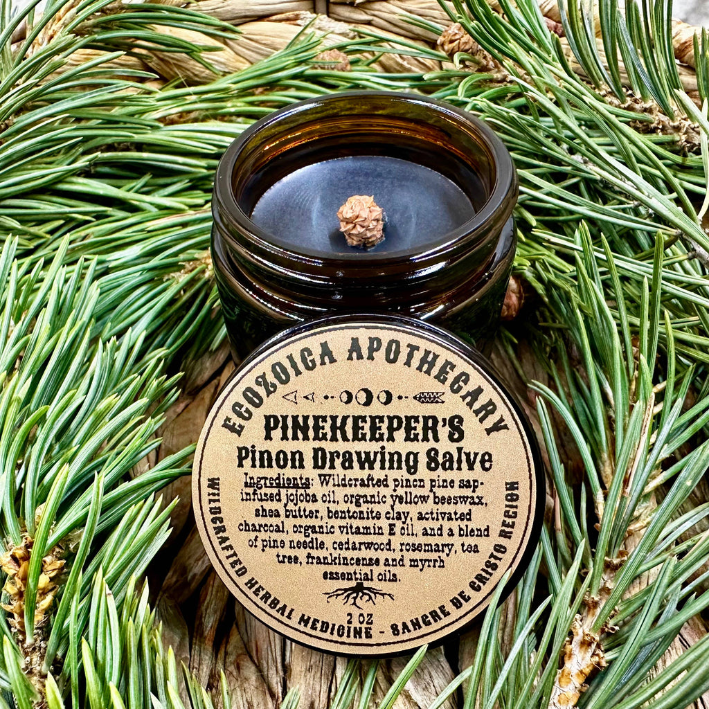 Pinekeeper's Pinon Drawing Salve By Ecozoica Apothecary 2oz