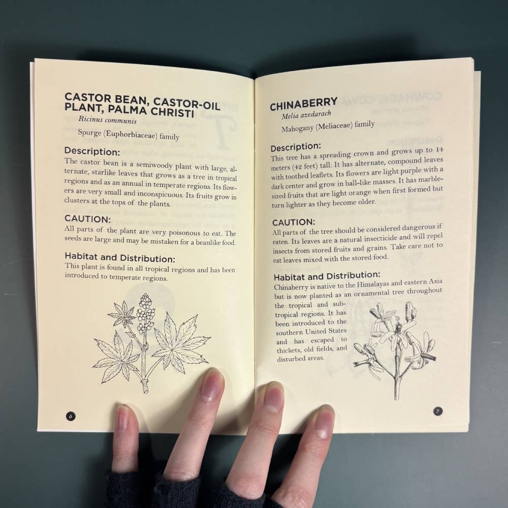 Poisonous Plants & How to Spot Them (Zine) by Uncle Sam