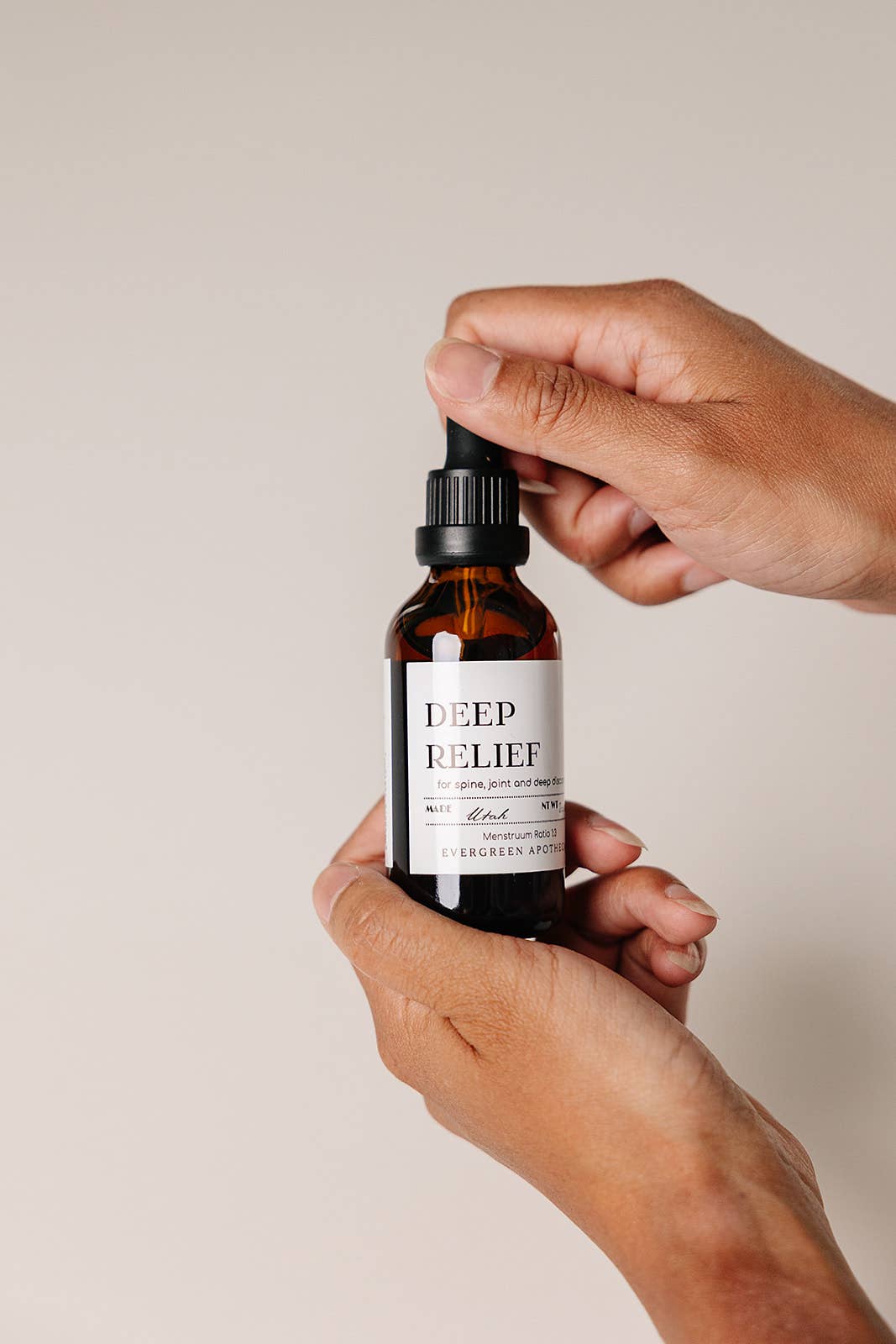 Deep Relief Tincture by Evergreen Apothecary 2 fl oz