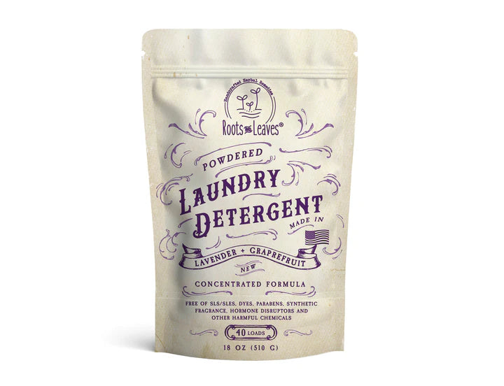 Roots And Leaves Powdered Laundry Detergent by Roots & Leaves 18 oz ( approx 40 loads)