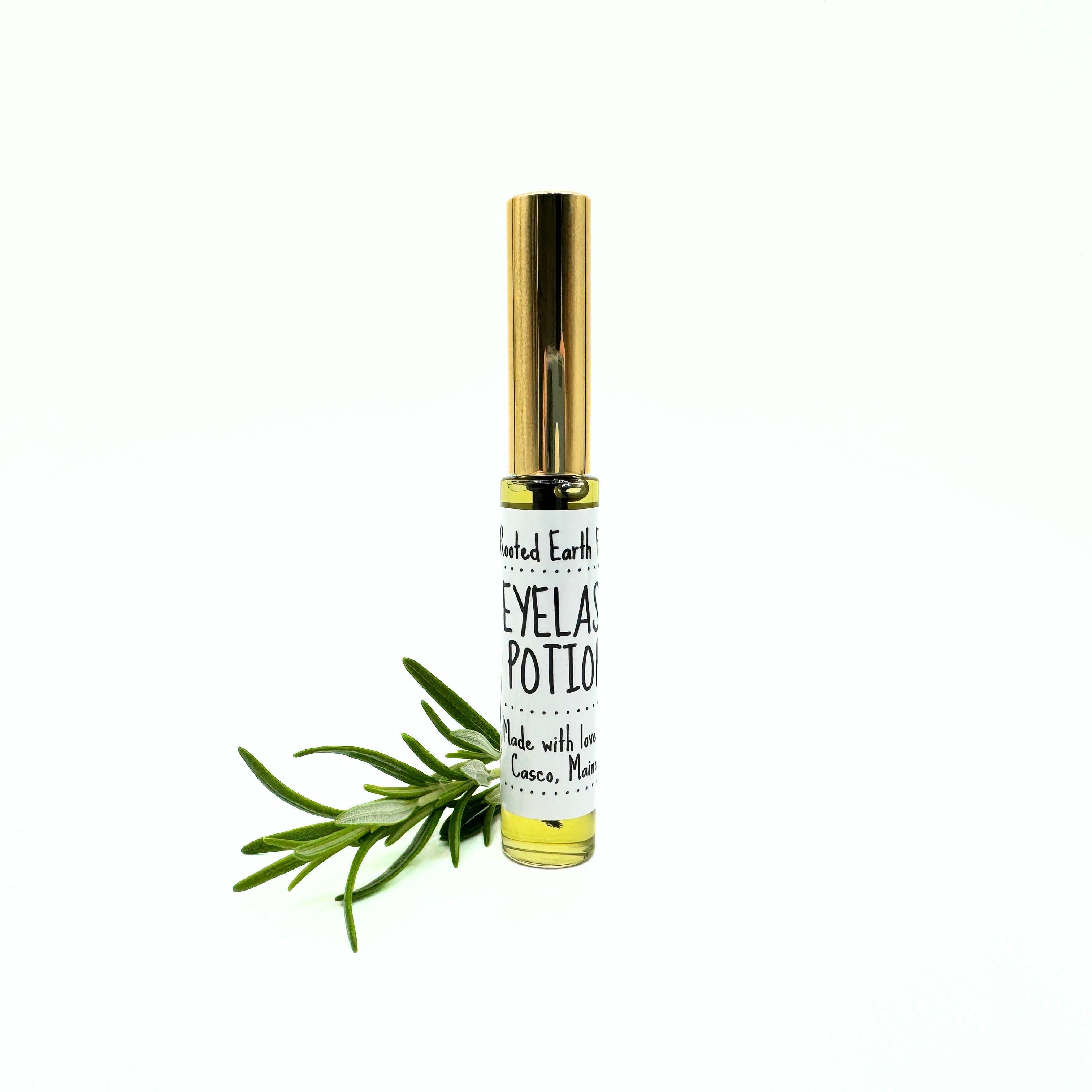 Herbal Infused Natural Eyelash Serum by Rooted Earth Farm + Apothecary