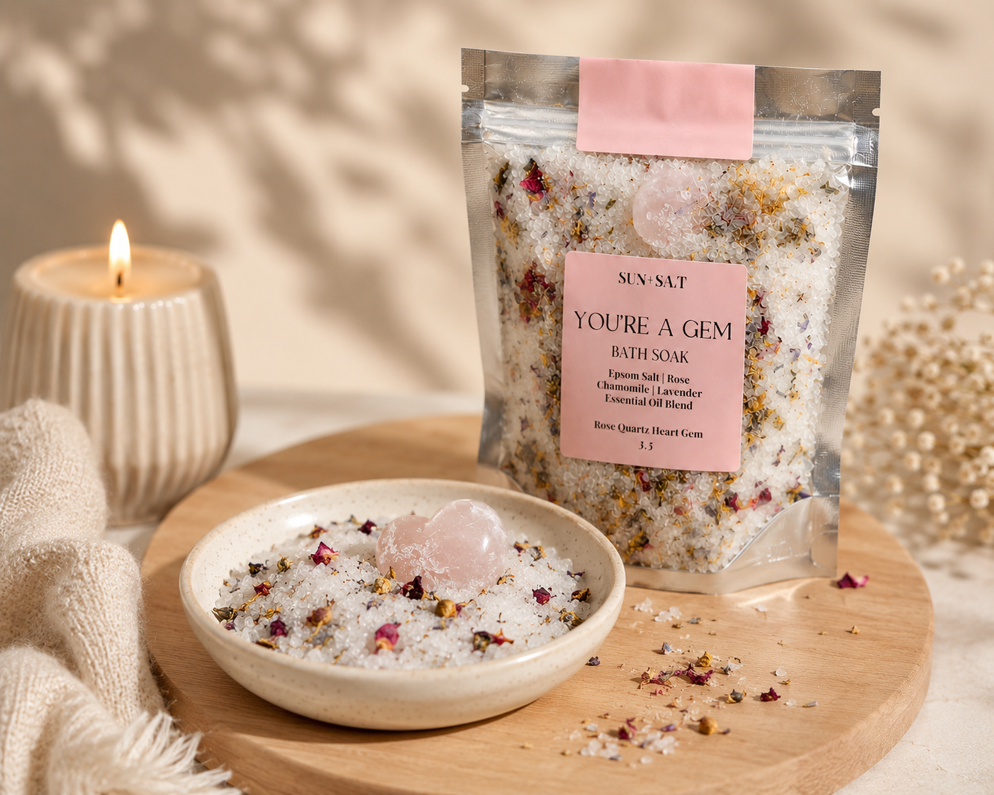 You're a Gem Bath Soak by Lux&Lou 3.5oz