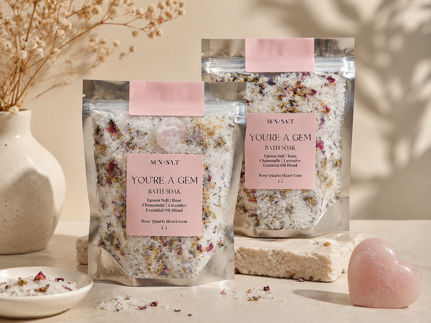 You're a Gem Bath Soak by Lux&Lou 3.5oz