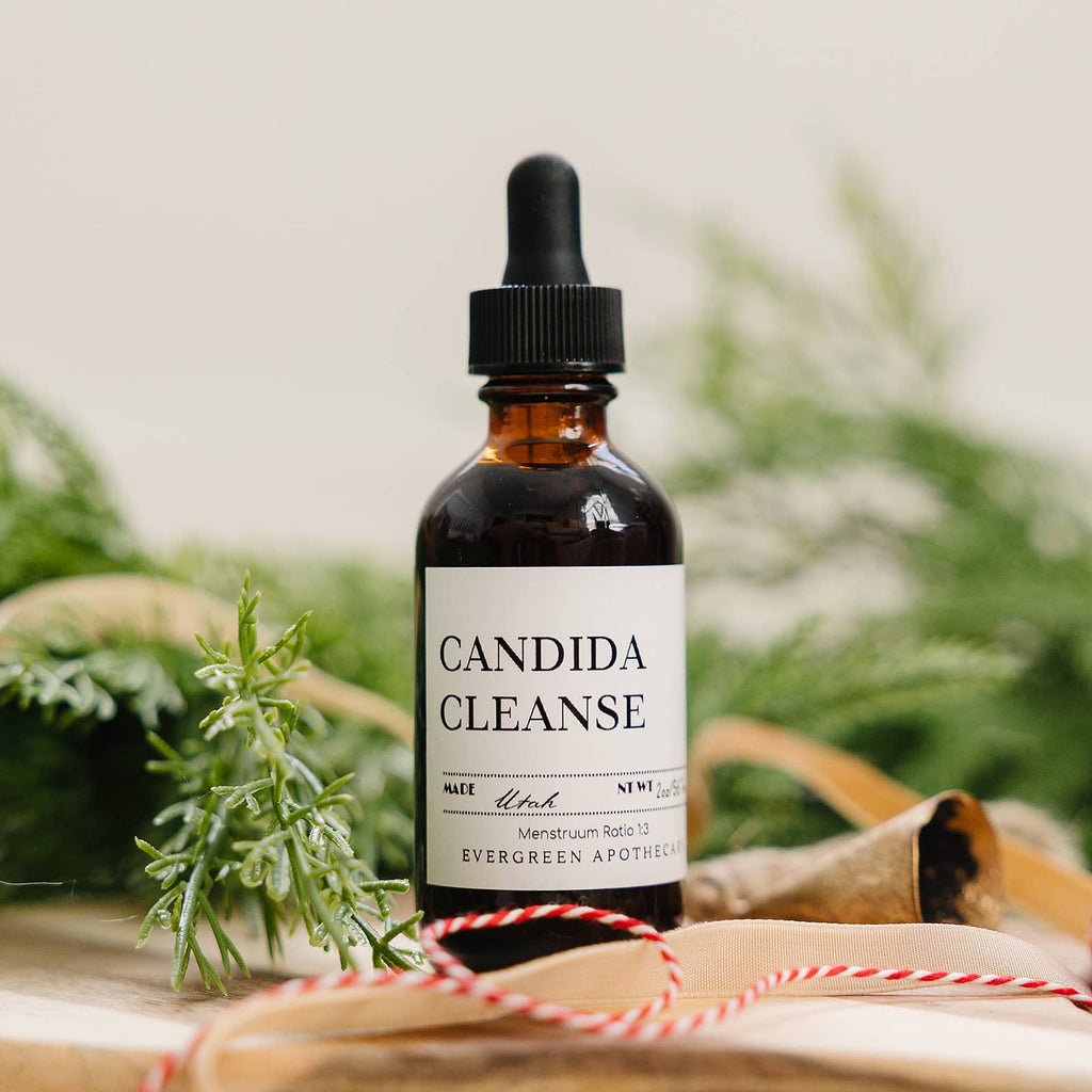 Candida Cleanse Tincture by Evergreen Apothecary 2oz 