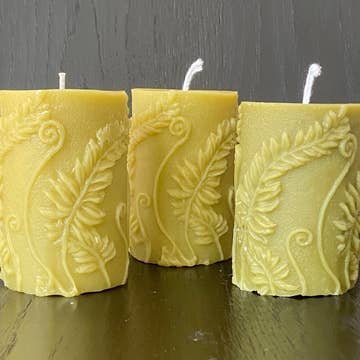 Infused Fern Life (Big Sage Brush) by Live Light Beeswax Candles