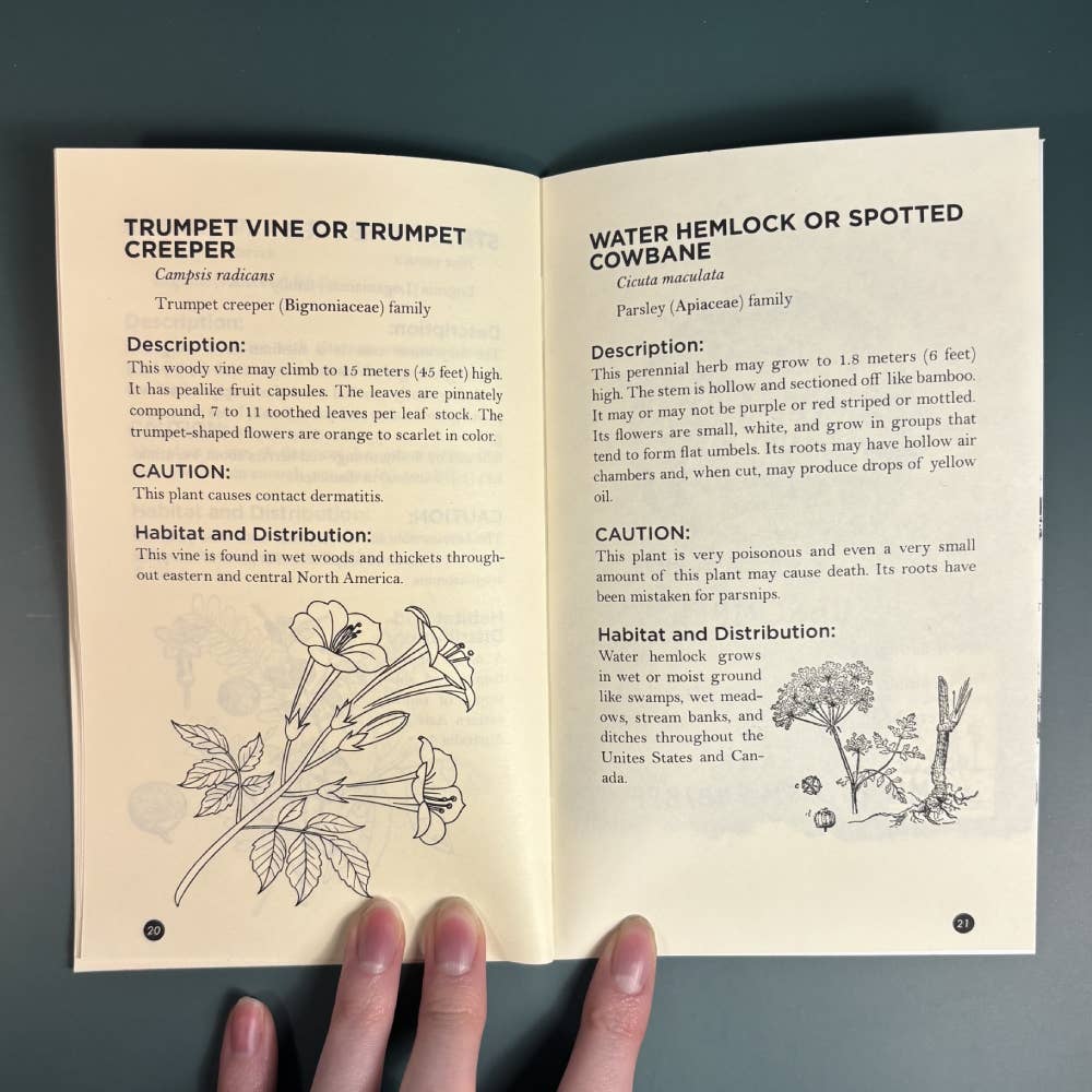 Poisonous Plants & How to Spot Them (Zine) by Uncle Sam
