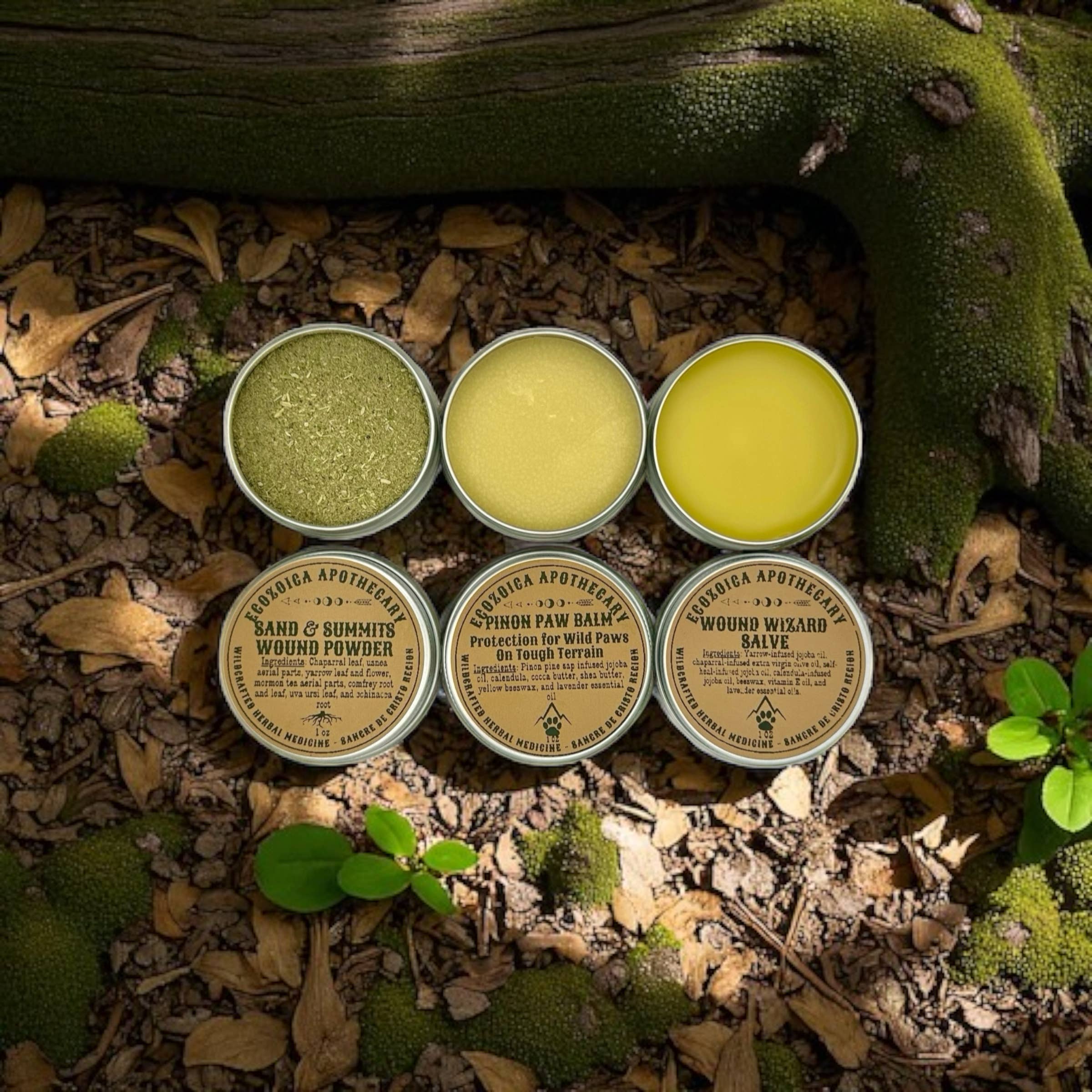 Herb & Hound First Aid Kit for Dogs by Ecozoica Apothecary, 1 kit, lots of benefits