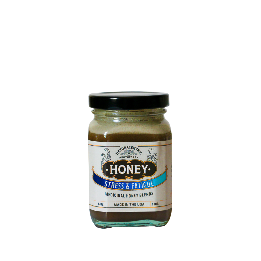 Stress and Fatigue Infused Honey by Naturacentric 6 oz
