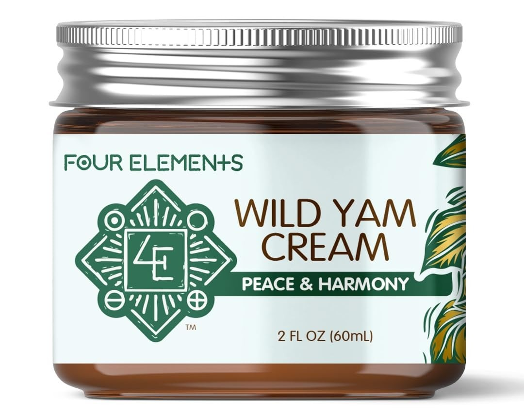 Wild Yam Peace & Harmony Cream by Four Elements Herbals 2 oz