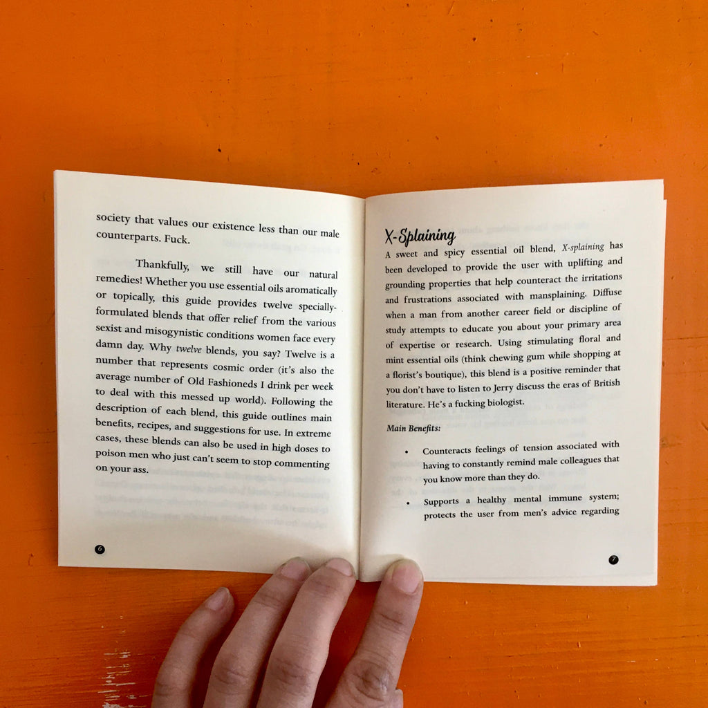 Essential Oils to Destroy the Patriarchy (Zine) by Eryn Nicole O’Neal