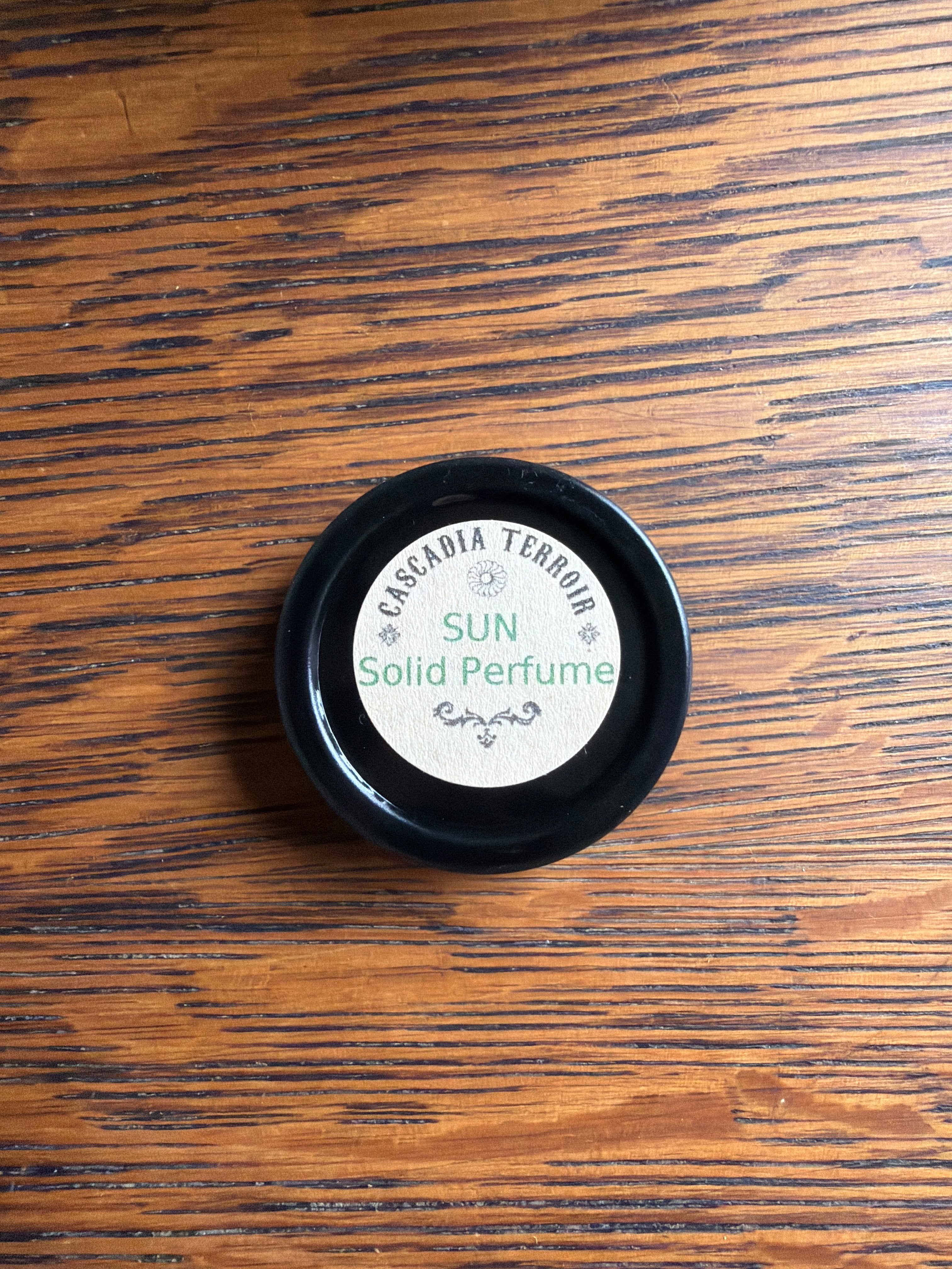 Solid Perfume by Cascadia Chickadee Apothecary .5oz