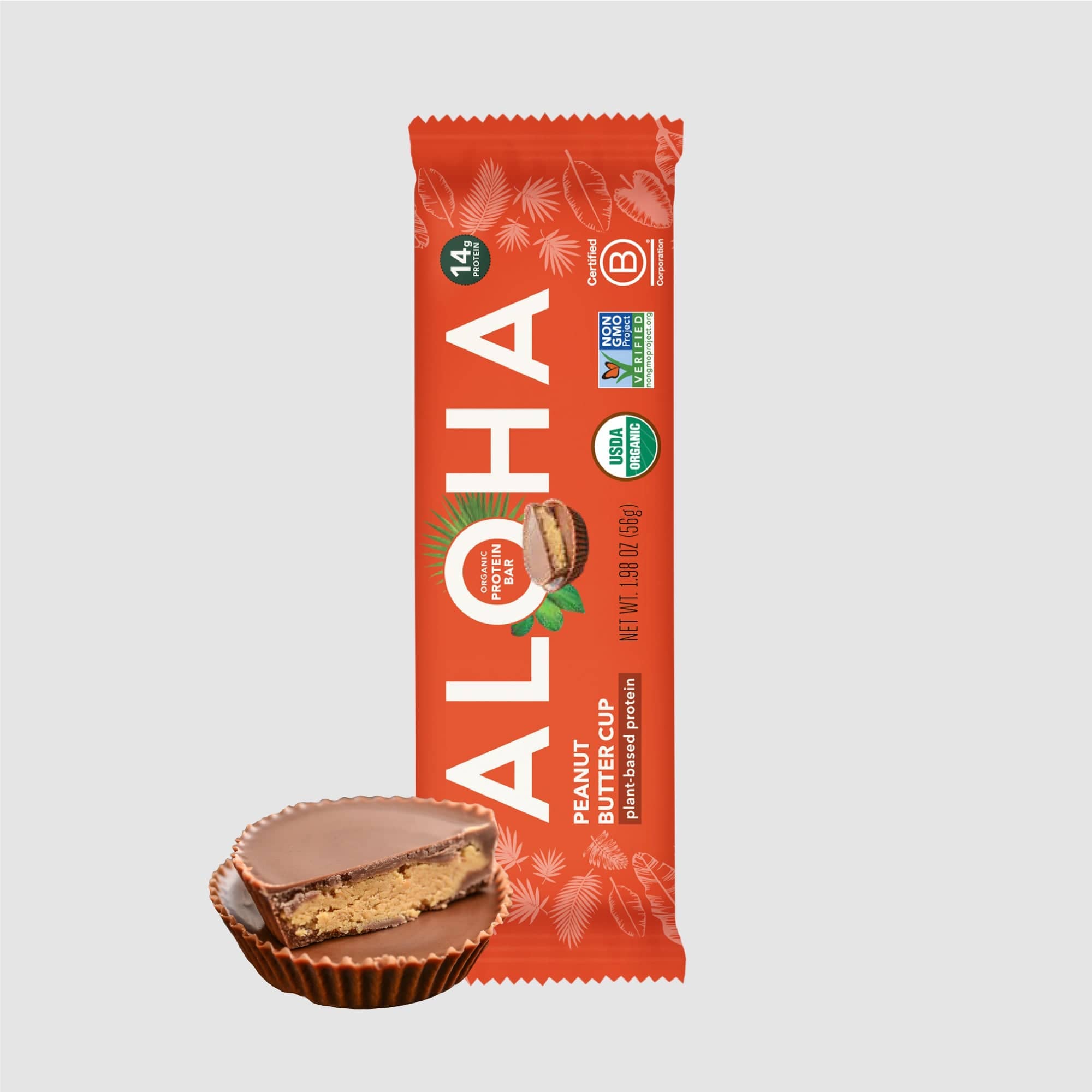 Peanut Butter Cup Protein Bar by Alohoa 1.98oz