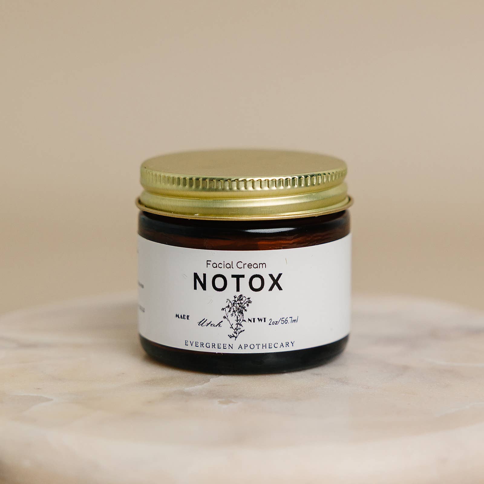 Notox Herbal Cream by Evergreen Apothecary 2 oz