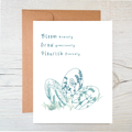 Plantable Encouragement Card by The Raven’s Edge Studio