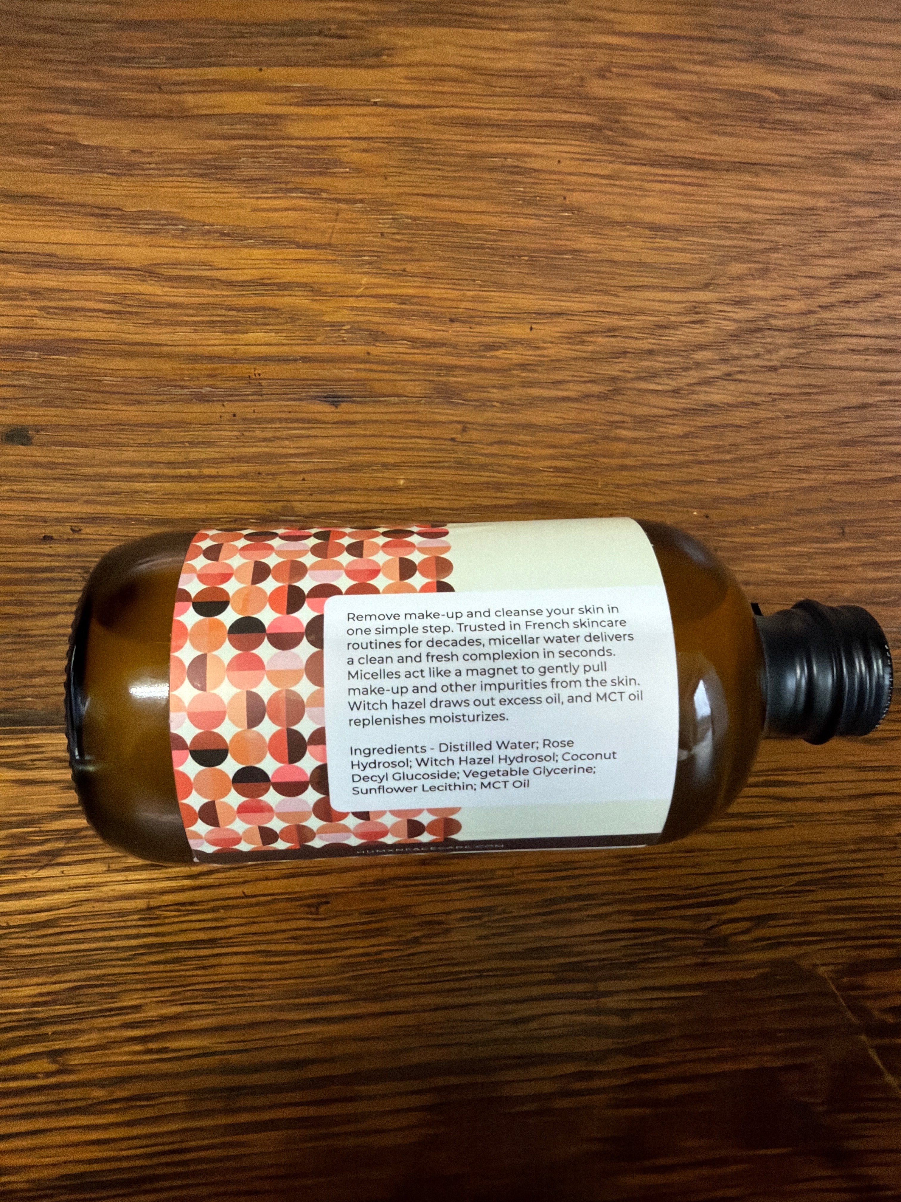 Facial Cleansing Micellar Water by Humxn Face Care 8 fl oz