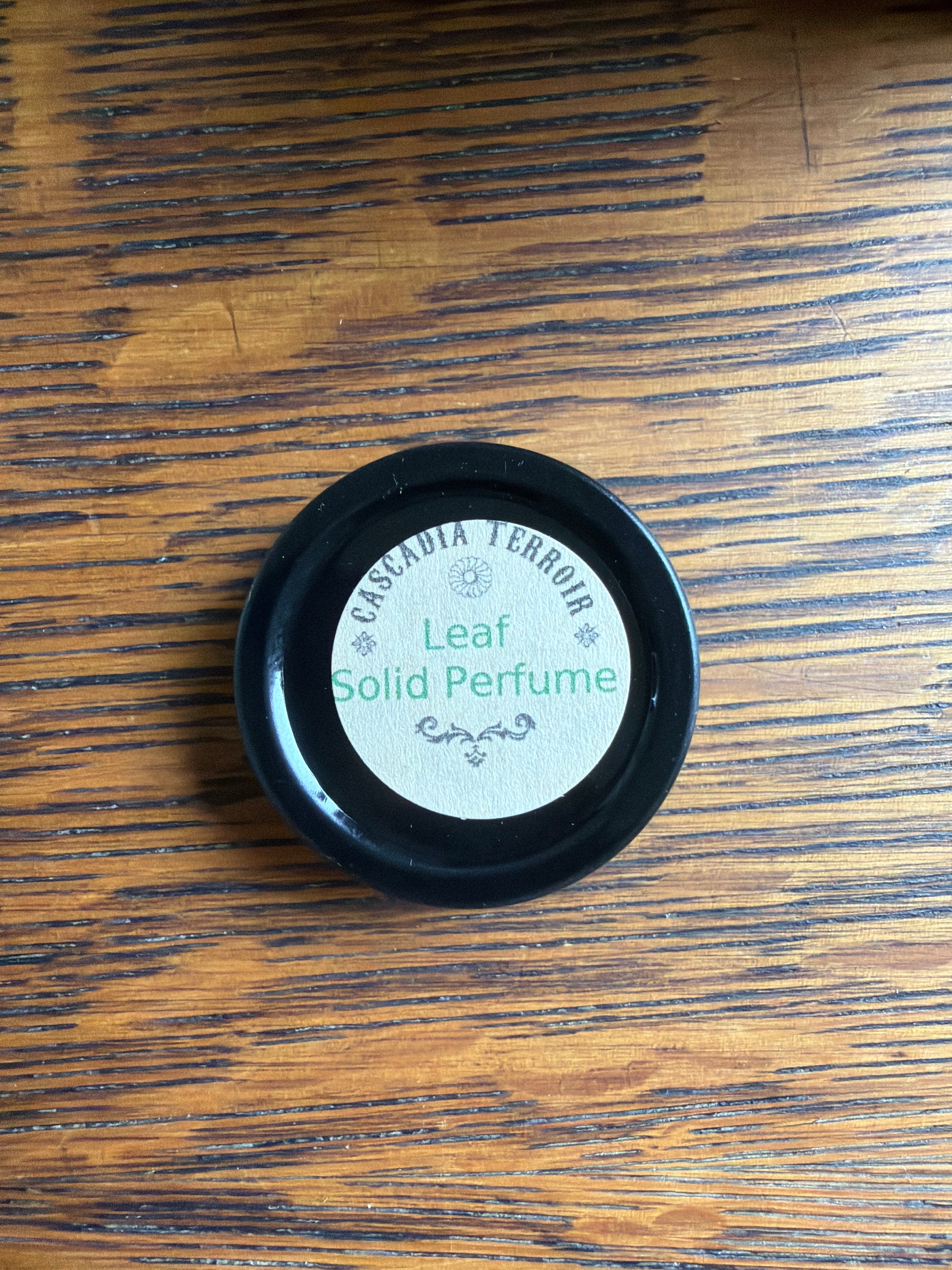 Solid Perfume by Cascadia Chickadee Apothecary .5oz