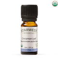 Cinnamon Leaf Essential Oil (Organic) by Starwest Botanicals 10ml