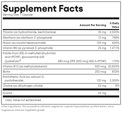 BioCoenzymated® Active B Complex by Natural Factors 60 capsules