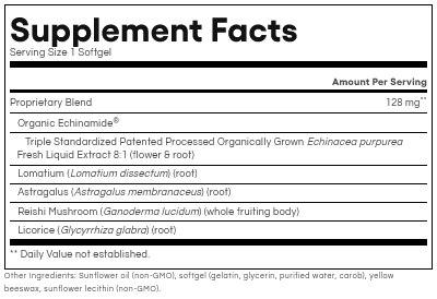 Anti-V Formula w/ Echinamide® by Natural Factors 60 softgels