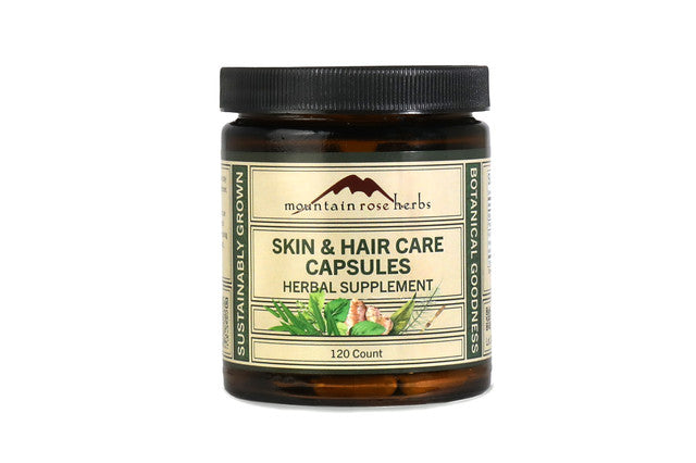 Skin & Hair Care Capsules by Mountain Rose Herbs 120 ct
