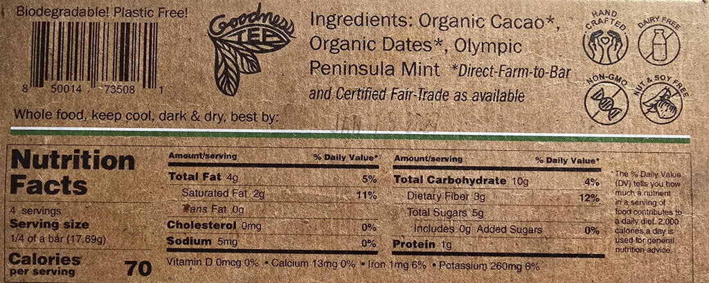 Olympic Mint Chocolate by Goodness Tea 2.5oz