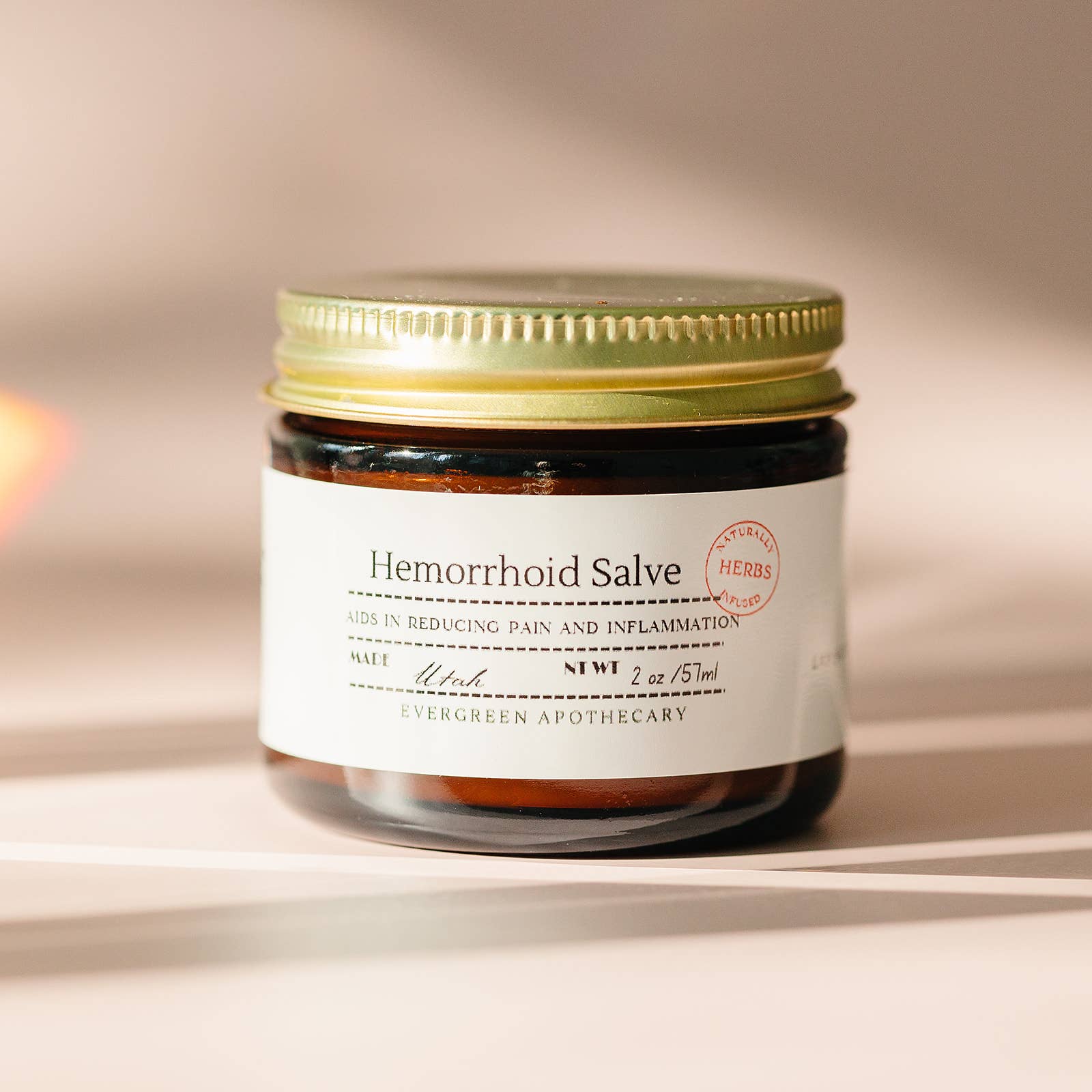 Hemorrhoid Salve by Everygreen Apothecary 2oz