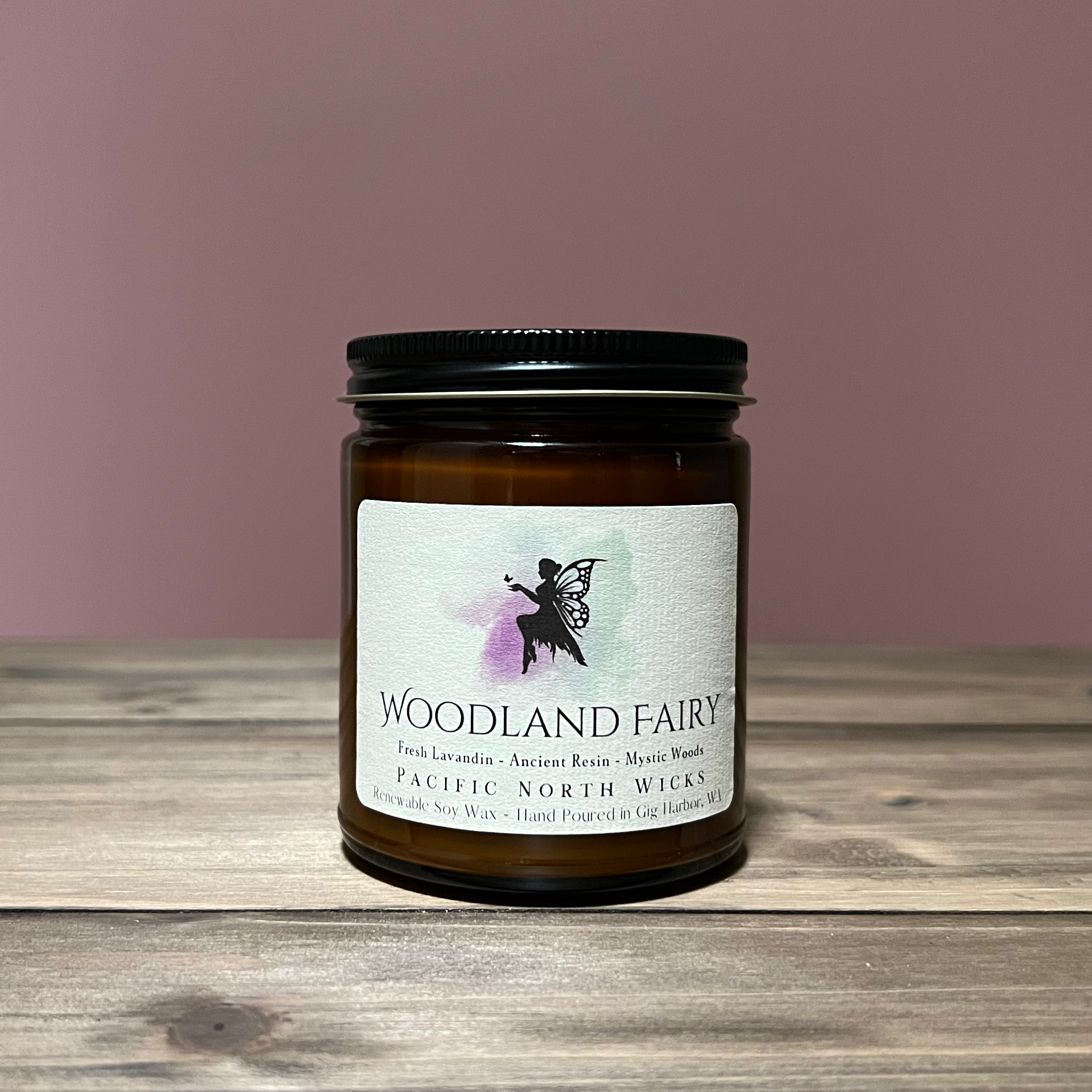 Woodland Fairy Candle | Enchanted Woods by Pacific North Wicks 8 oz