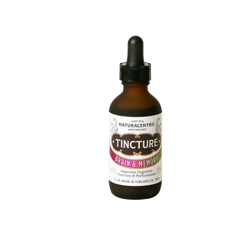 Brain & Memory Tincture by Naturacentric 2 fl oz
