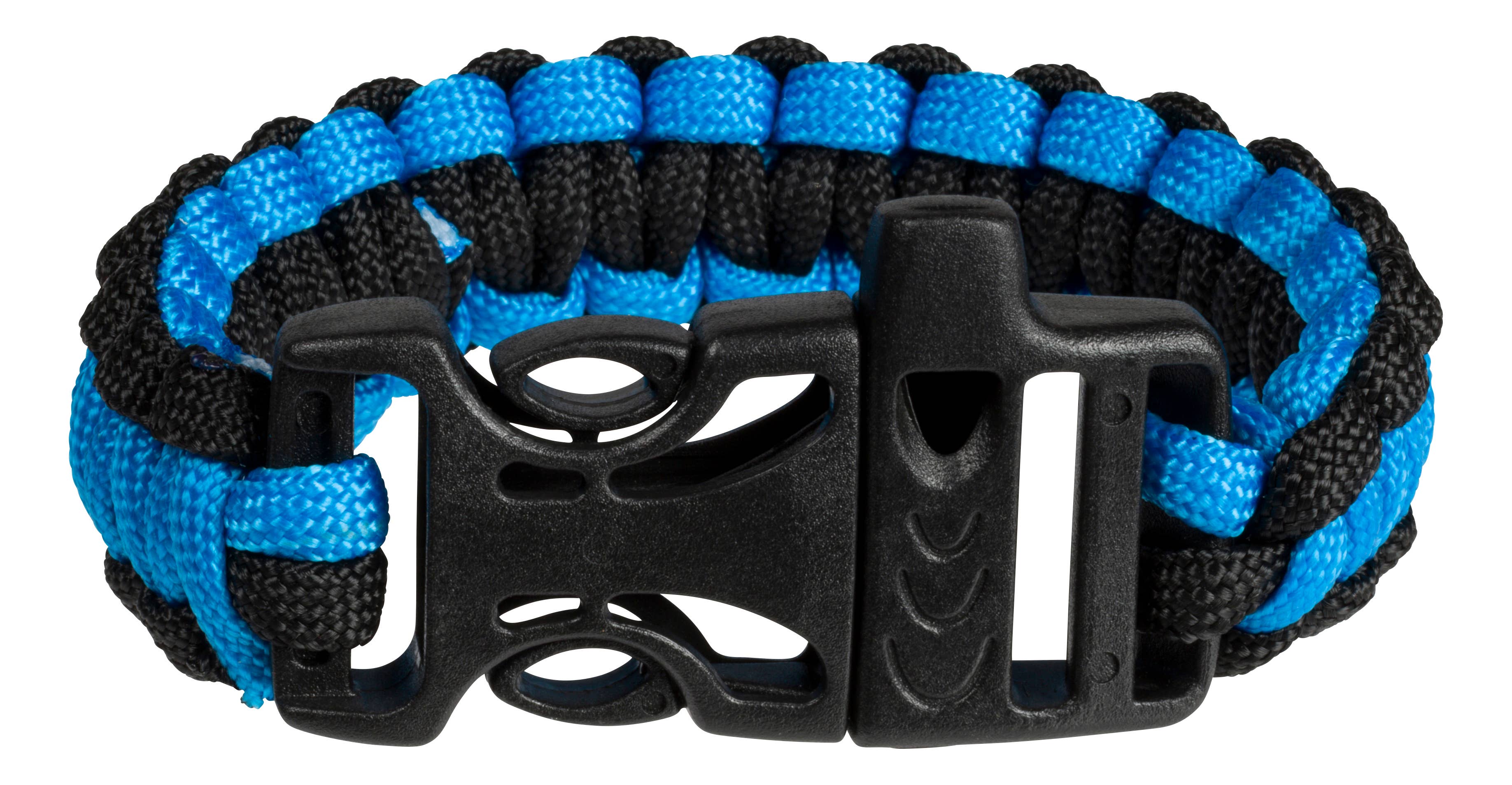 Outdoor Discovery Survival Bracelet With Whistle by Toysmith 1ct