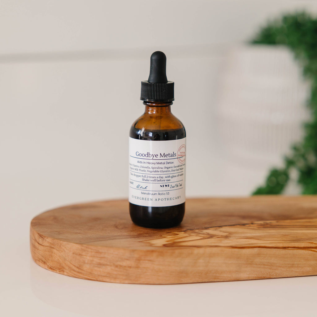 Goodbye Metals - Heavy Metal Detox by Evergreen Apothecary 2 oz