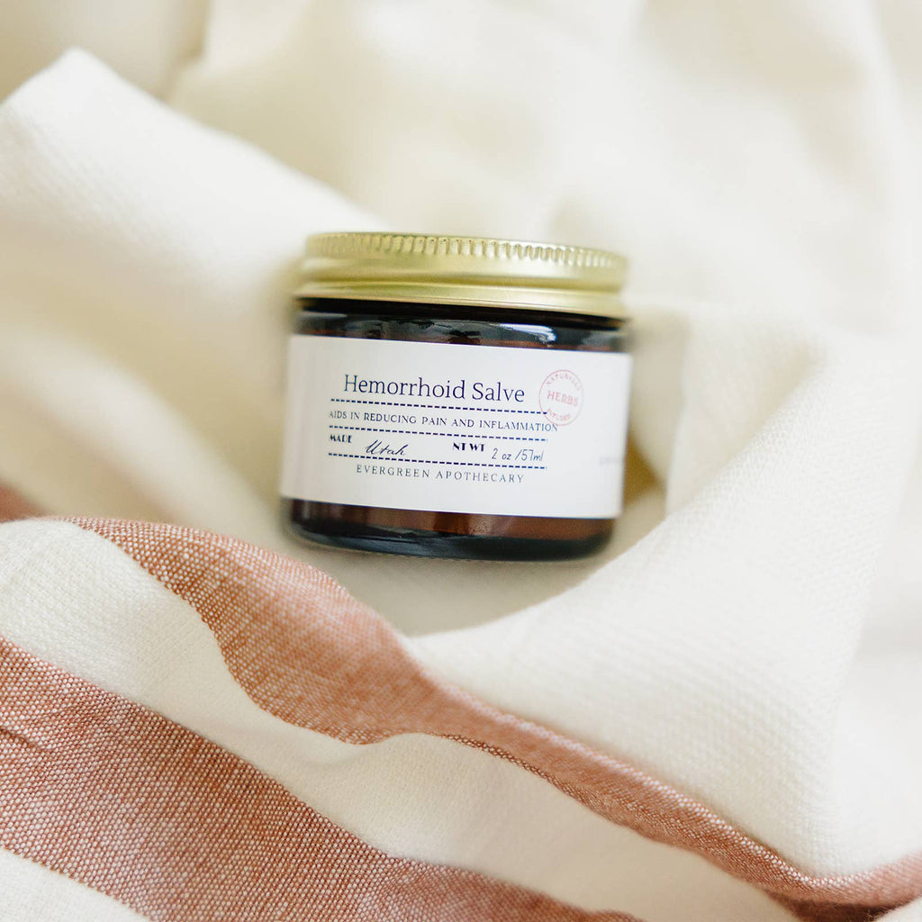 Hemorrhoid Salve by Everygreen Apothecary 2oz
