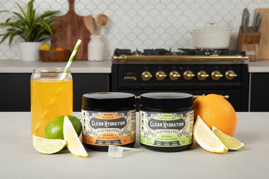Clean Hydration Electrolytes- Lemon Lime by Roots & Leaves 50 to 100 servings