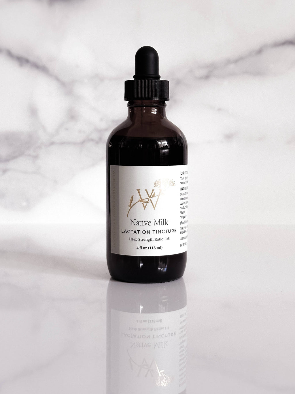 Native Milk (Lactation Tincture) by Wilderness Maven Apothecary 4 fl oz
