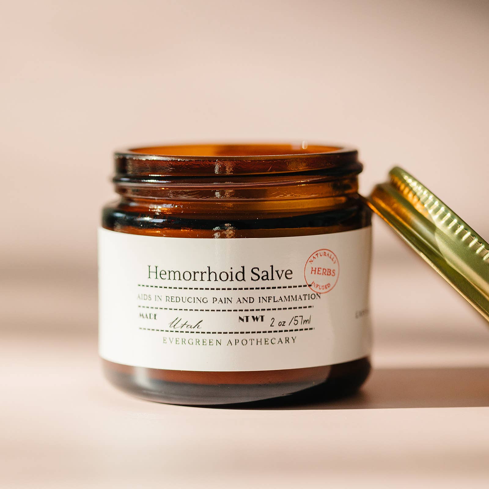 Hemorrhoid Salve by Everygreen Apothecary 2oz