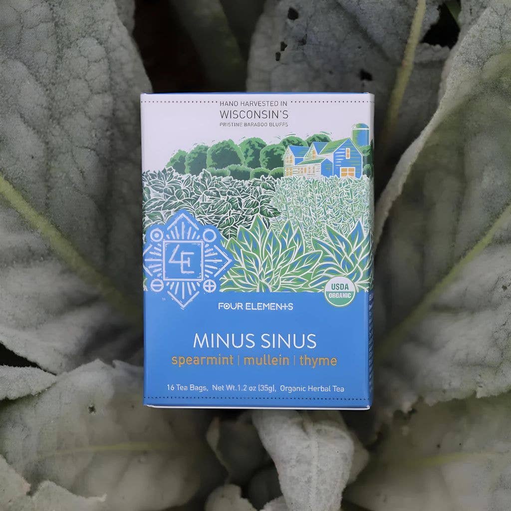 Minus Sinus Tea by Four Elements Herbals 16 Teabags