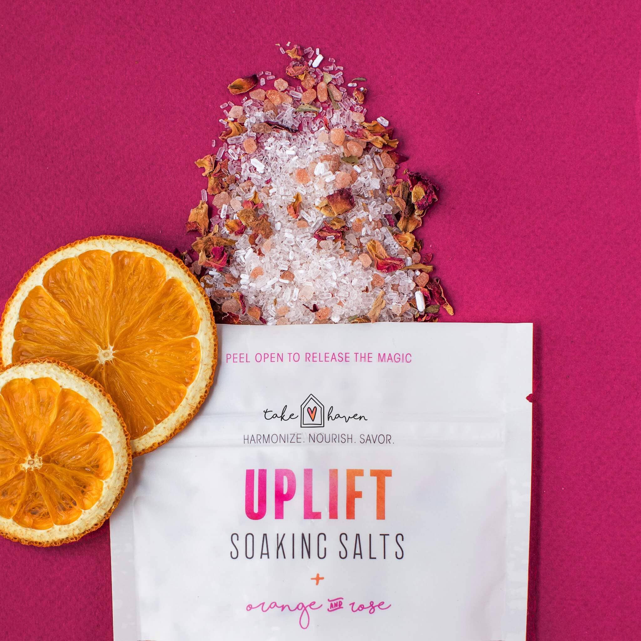 Herbal Bath Salts: Uplift by Take Haven 6oz